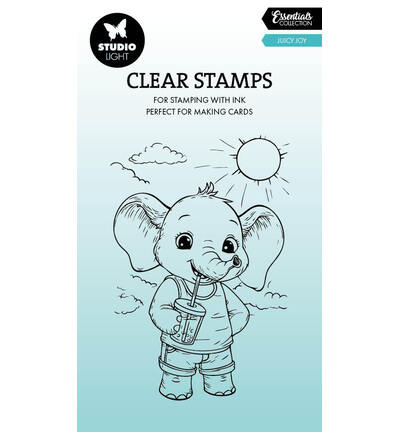 SL Transparente Stempel – Juicy Joy, Elephant Essentials Nr. 948
