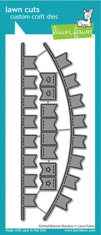 Lawn Cuts - Fishtail Banner Borders Lawn Cuts
