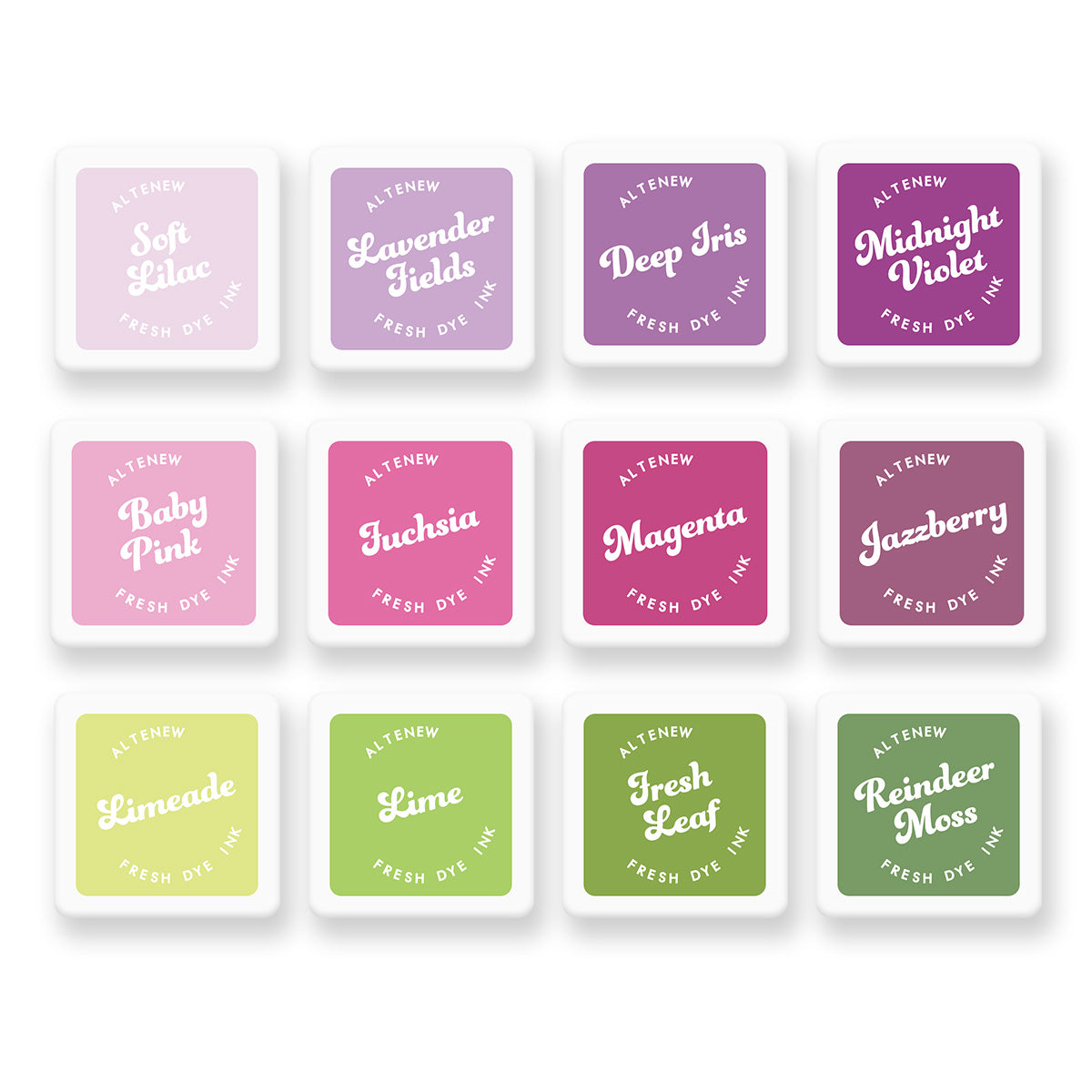 Altenew - Spectacular Spectrum Fresh Dye Ink Mini Cube Bundle Altenew - Spectacular Spectrum Fresh Dye Ink Mini Cube Bundle