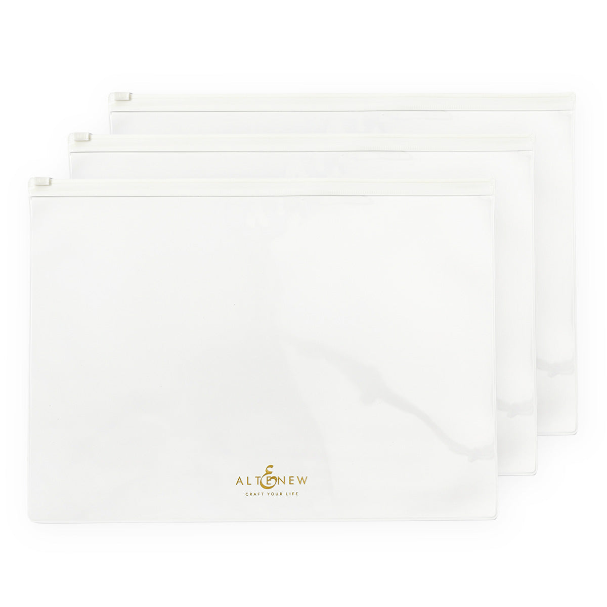 Altenew - Zip 'n' Keep - White (3/pack)