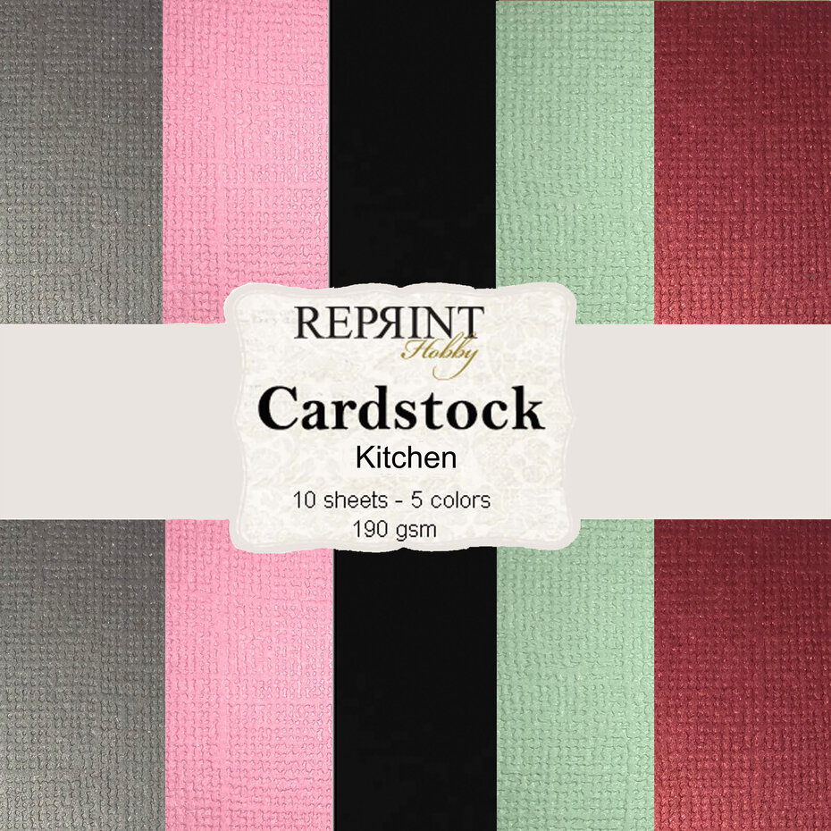 Reprint - Kitchen 12x12 Inch Cardstock Reprint - Kitchen 12x12 Inch Cardstock