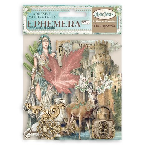 stamperia-magic-forest-ephemera-39pcs-dflct14