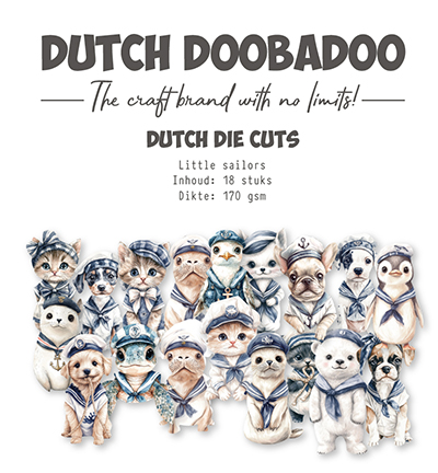 Dutch Doobadoo  Collage Die-cuts Little Sailor