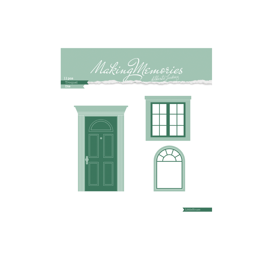 Die Porte MY PRETTY LITTLE HOUSE - BasicCréa Die Porte MY PRETTY LITTLE HOUSE - BasicCréa