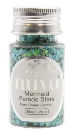 Tonic Studios Nuvo Pure Sheen Confetti 35ml - Mermaid Parade Stars