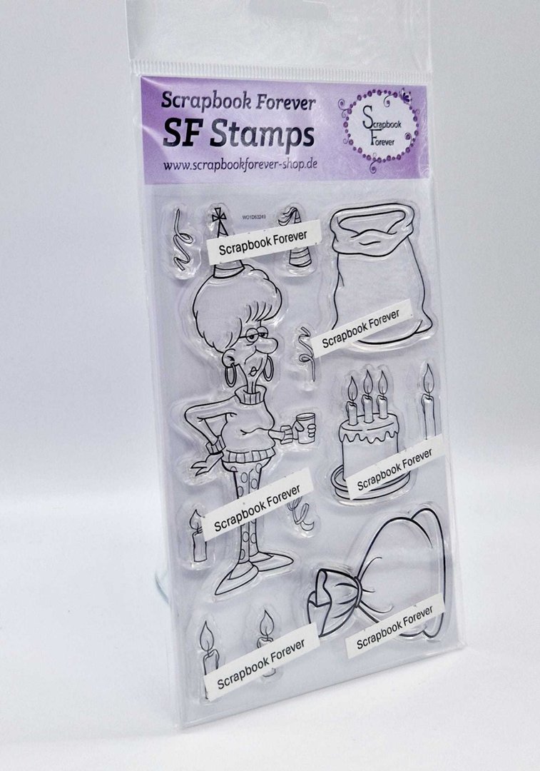 SF Stamps Alte Dame und Säcke SF Stamps Alte Dame und Säcke