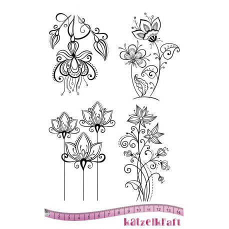 fleurs-doodle-tampon-scrapbooking