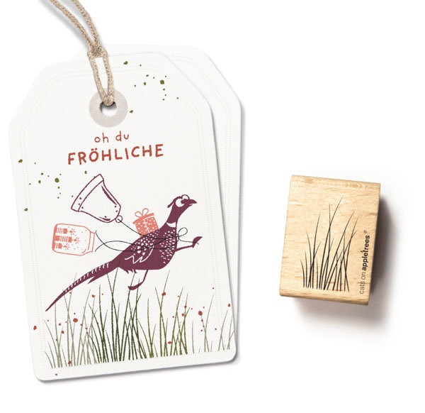 cats on appletrees - Stempel Grasbüschel cats on appletrees - Stempel Grasbüschel