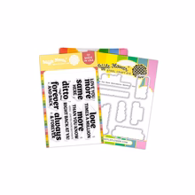 Waffle Flower - Love You More Sentiments Combo