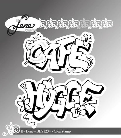BY Lene Clearstamp "Cafe & Hygge"
