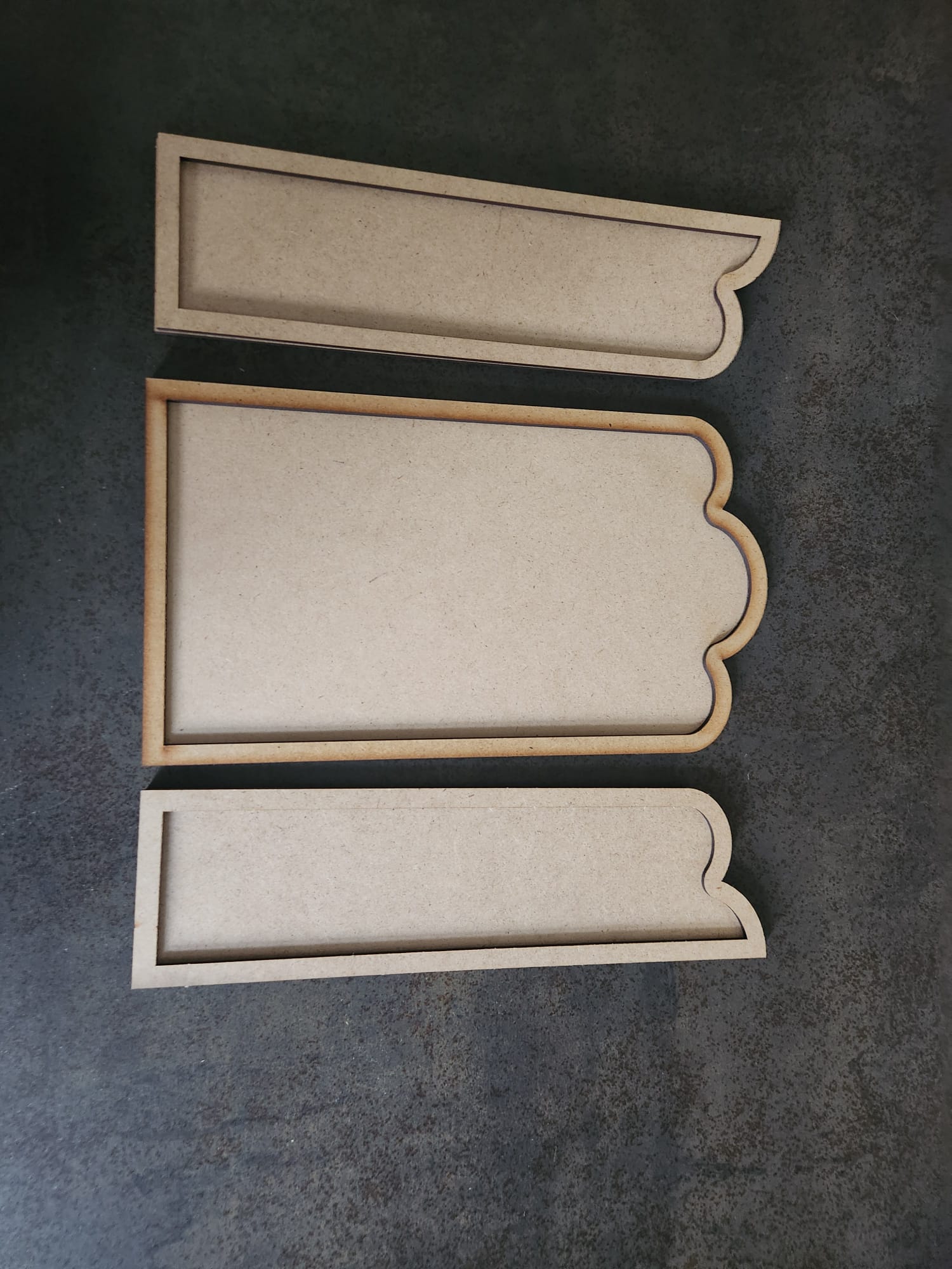 MDF - Triptychon 1  - 6tlg