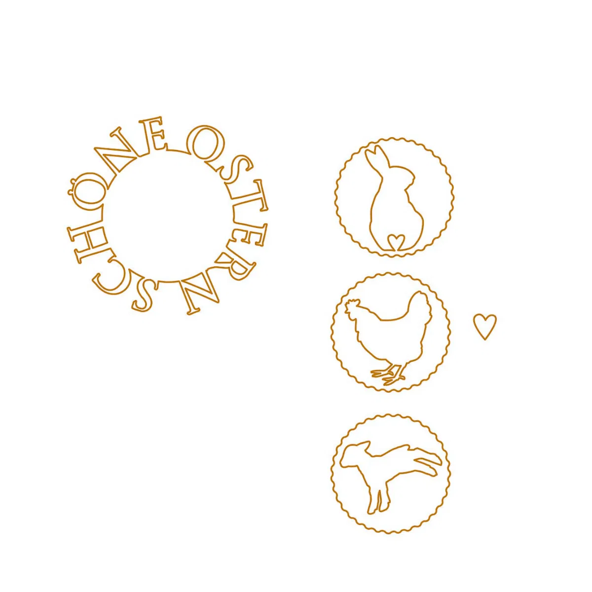 Creative Depot - Die - Schöne Ostern mit Aufleger