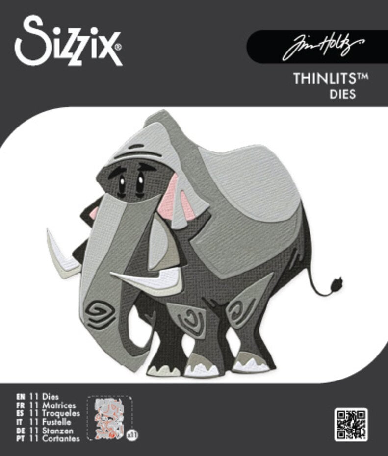 Sizzix - Thinlits Colorize Die Clarence (11pcs) by Tim Holtz