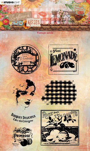 Studio Light Clear Stamp Sunflower Kisses nr.440