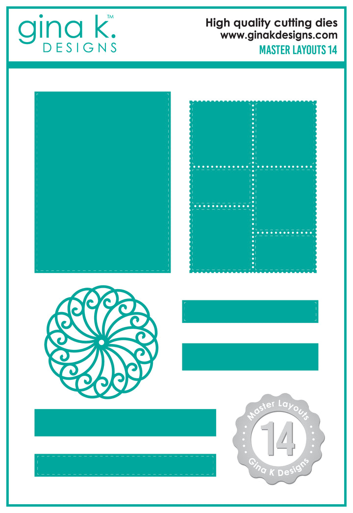 Gina K Designs - DIE- Master Layouts 14 Gina K Designs - DIE- Master Layouts 14