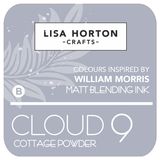 Lisa Horton Crafts Cloud 9 Matt Blending Ink Pad - Cottage Powder, Picked By William Morris