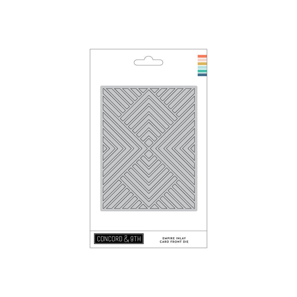 Concord & 9th -   Empire Inlay Card Front Die Concord & 9th -   Empire Inlay Card Front Die