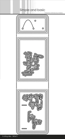 Simple and Basic - Simple and Basic dies "Jewelry packaging"