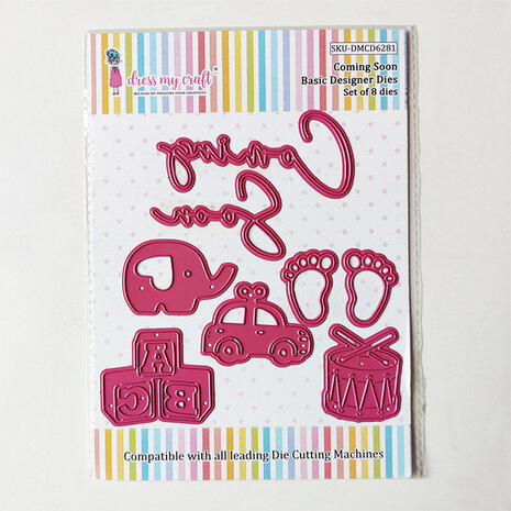 Dress My Craft Dies - Cutting Die Basic Designer Coming Soon Dress My Craft Dies - Cutting Die Basic Designer Coming Soon