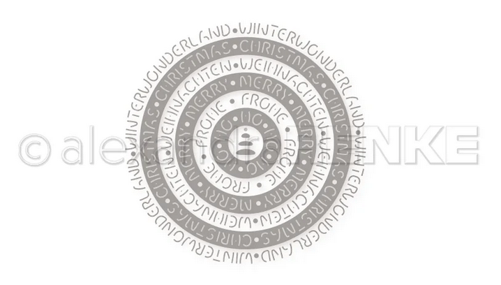 Alexandra Renke - Stanze 'Wortkreise Weihnachten' Alexandra Renke - Stanze 'Wortkreise Weihnachten'