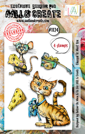 AALL and Create - Stamp Set A7 Cheesed To Meet You