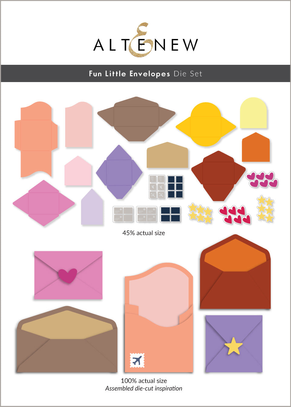 Altenew -Fun Little Envelopes Die Set Altenew -Fun Little Envelopes Die Set