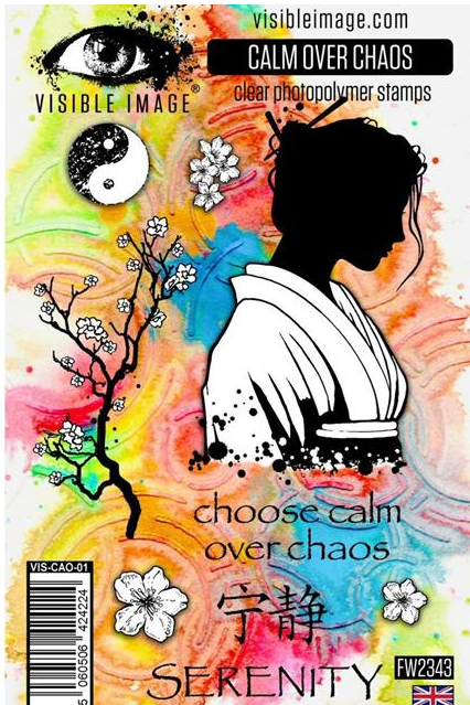 Visible Image Calm Over Chaos Stamp Set   Visible Image Calm Over Chaos Stamp Set