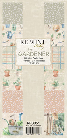 Reprint - The Gardener Slimline Paper Pack