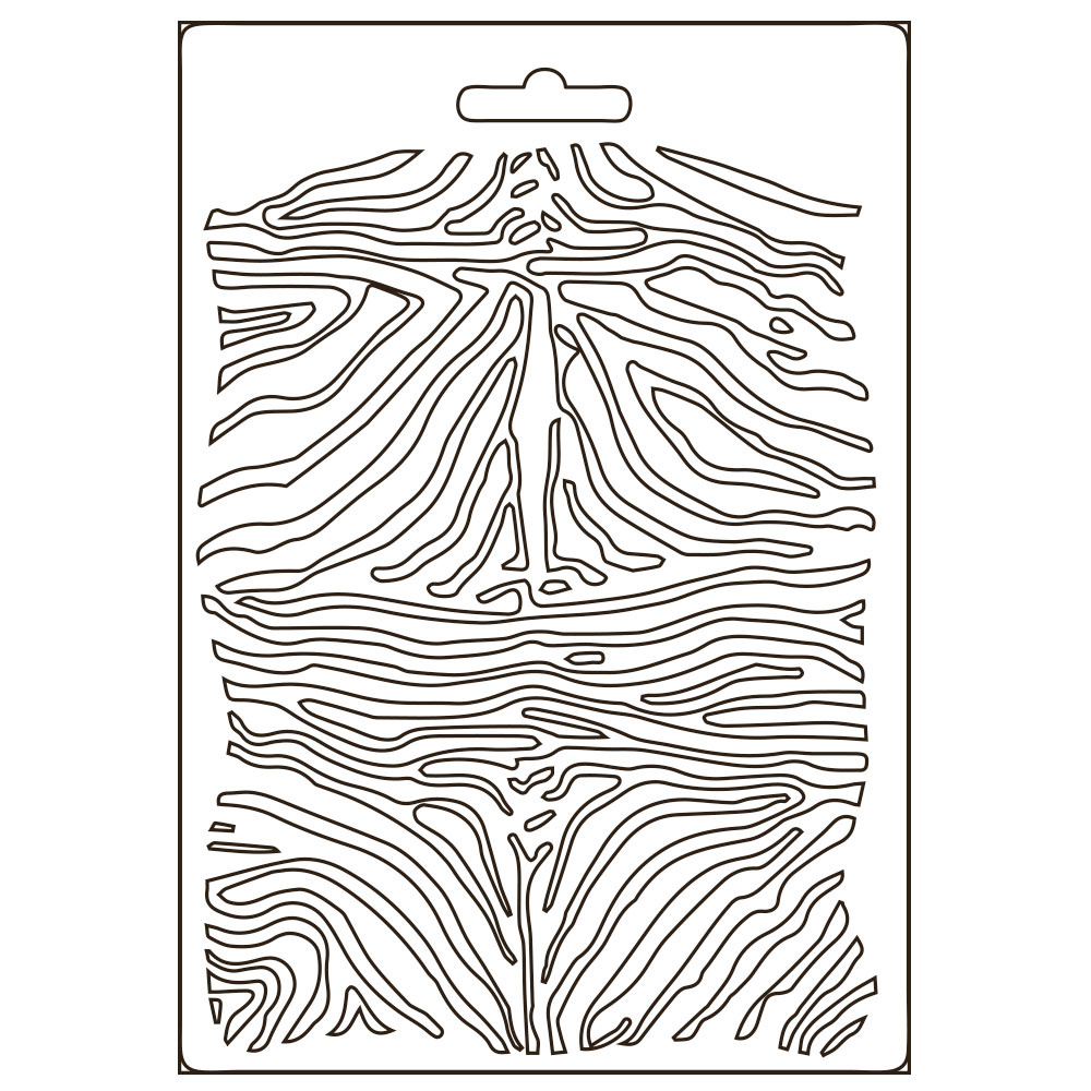 stamperia-soft-mould-a5-savana-zebra-pattern-k3pta