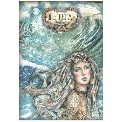 Stamperia - Songs of the Sea A4 Rice Paper Selection (6 pcs)