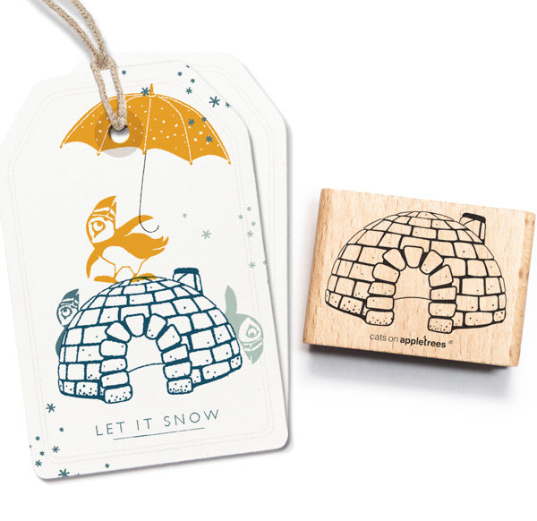 cats on appletrees - Stempel Iglu 2