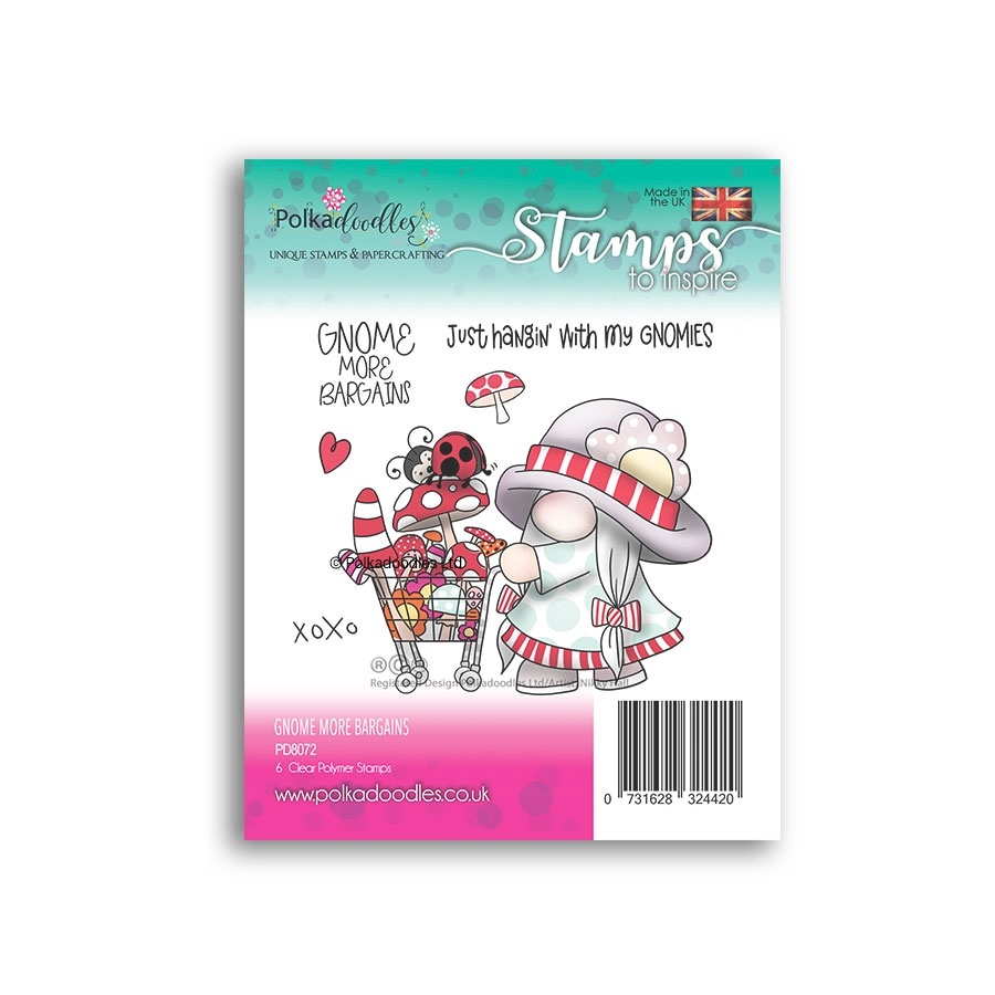 polkadoodles-gnome-more-bargains-clear-stamps-pd80 polkadoodles-gnome-more-bargains-clear-stamps-pd80