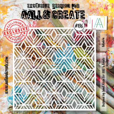 AALL & Create - Stencil 6x6 Inch Adinkra