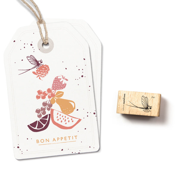 cats on appletrees - Stempel Eintagsfliege Joe