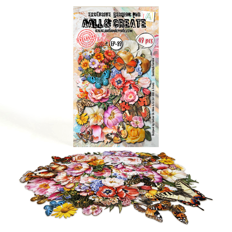 AALL & Create - Meadow Bloom A6 Ephemera Die-Cuts Sunblush Garden AALL & Create - Meadow Bloom A6 Ephemera Die-Cuts Sunblush Garden
