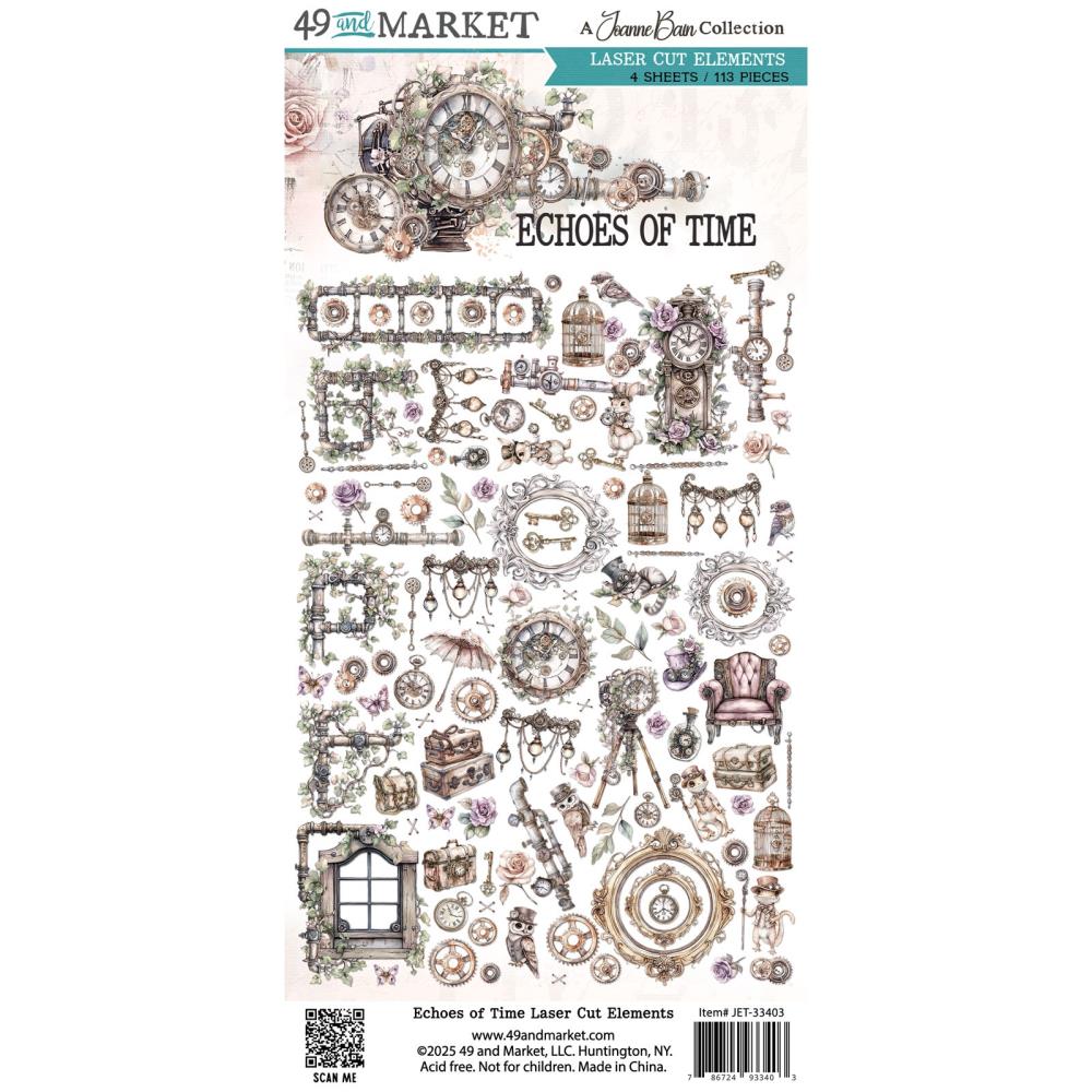 49 And Market Laser Cut Outs - Elements, Echoes Of Time