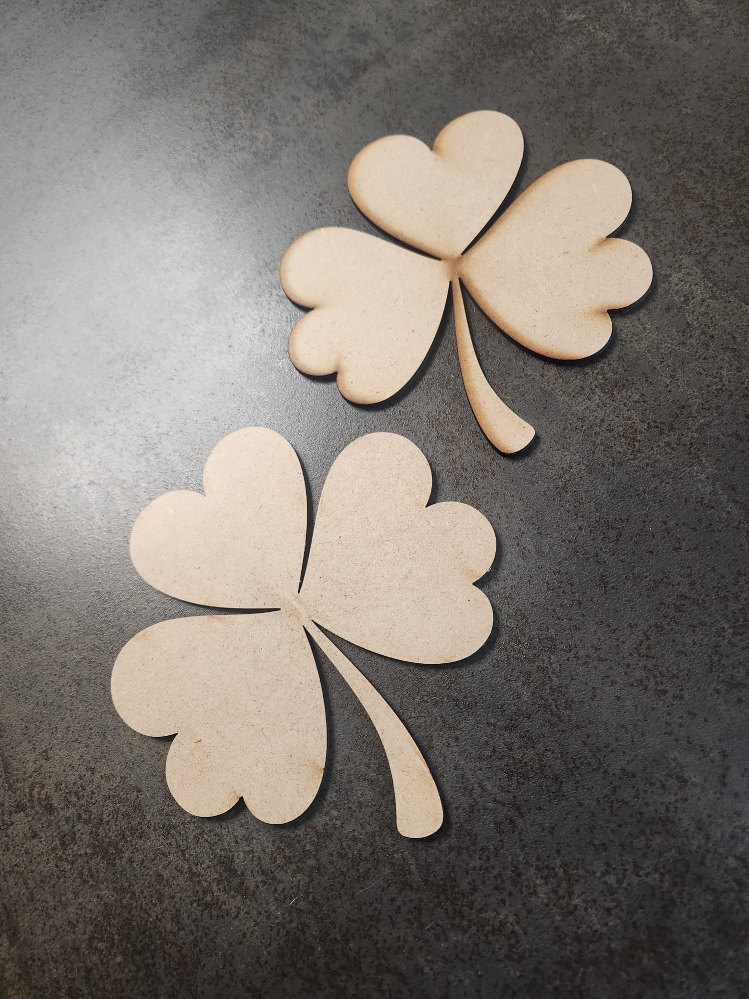 MDF - Kleblatt (2st.)