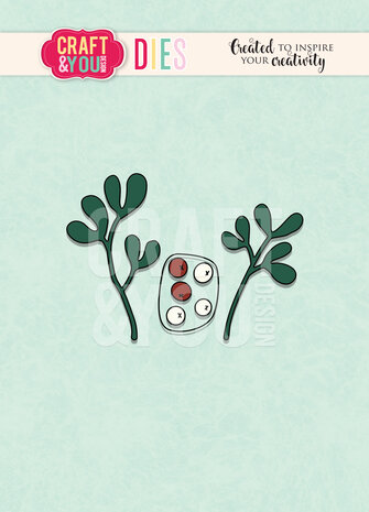 Craft & You Design - Mistletoe Twigs Dies