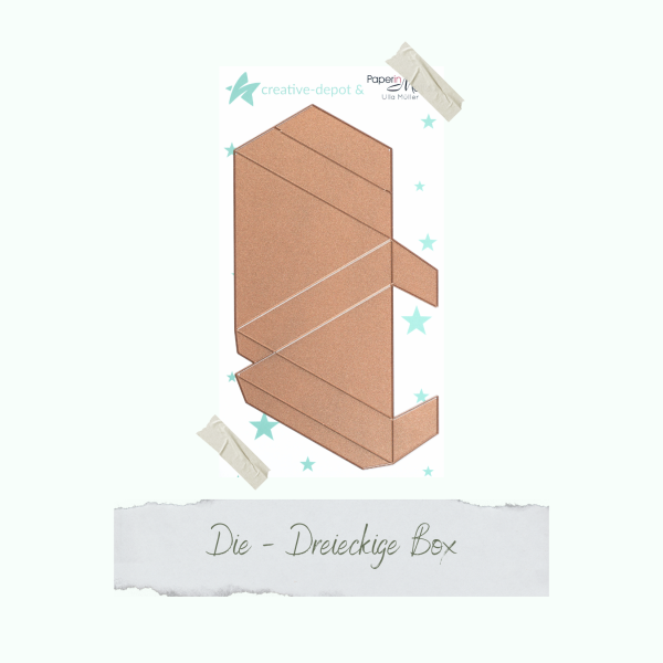 Creative Depot - Die - Dreieckige Box
