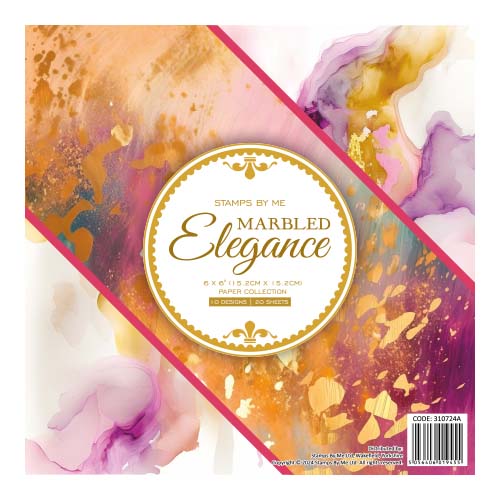  STAMPS BY ME - MARBLED ELEGANCE PAPER PAD - 310724A 