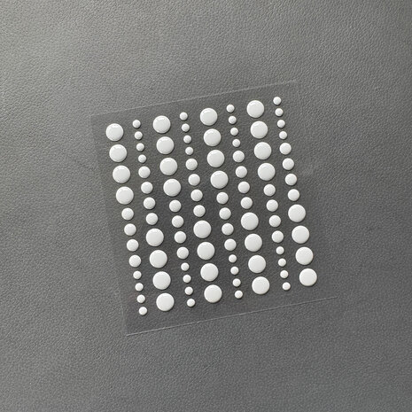 Simple and Basic - Adhesive Enamel Dots Light Grey (96pcs) Simple and Basic - Adhesive Enamel Dots Light Grey (96pcs)