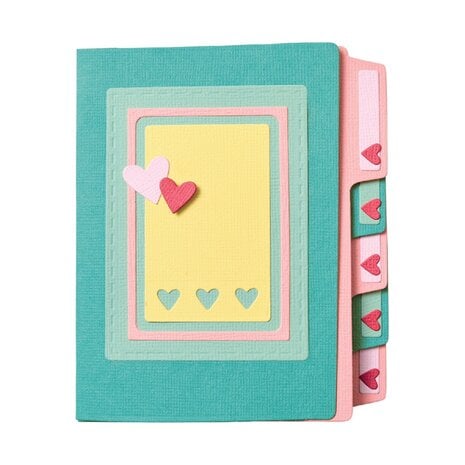 Sizzix - Thinlits Die by 49 and Market Snap and Swap File Folders (15pcs)