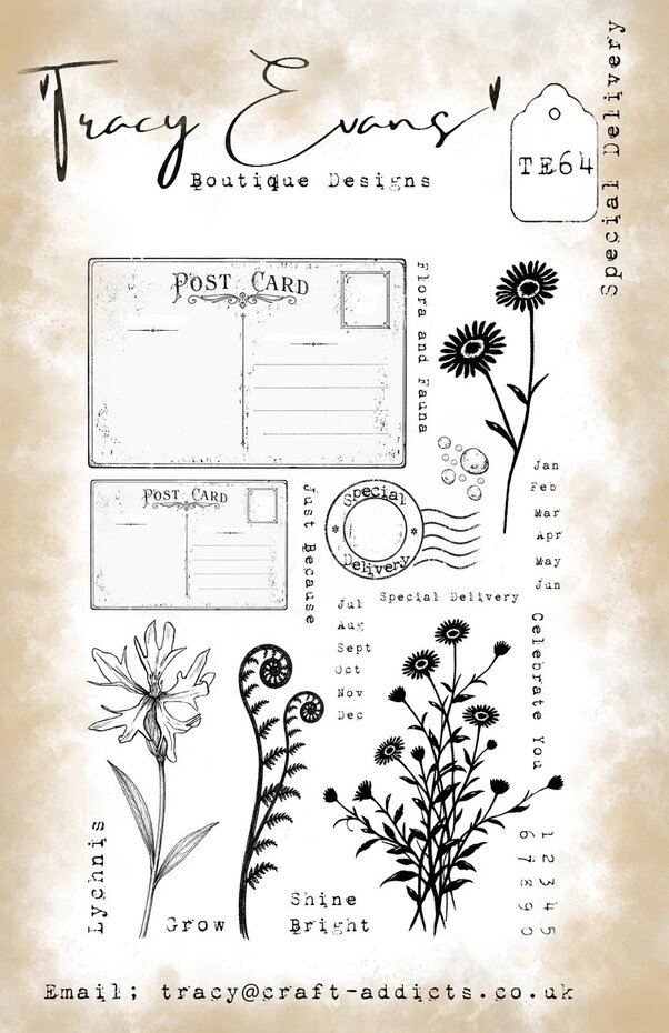 Tracy Evans - Special Delivery A5 Stamp