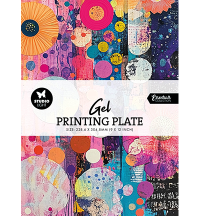 Studio Light - Gel printing plate Tools nr. 03