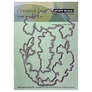 Penny Black - FLORAL SMILE CUT OUT (METAL DIES)