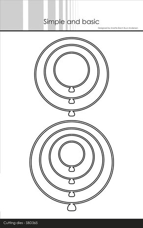 Simple and Basic - Round Balloons Dies