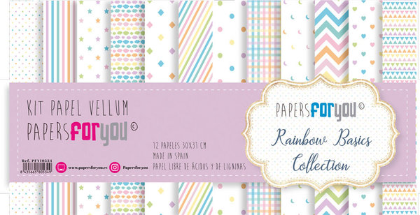 papers-for-you-rainbow-basics-vellum-paper-pack-12 papers-for-you-rainbow-basics-vellum-paper-pack-12
