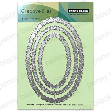 Penny Black - Oval Whirl (metal dies) Penny Black - Oval Whirl (metal dies)