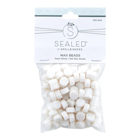 Spellbinders - Pearl White Wax Beads (100pcs) Spellbinders - Pearl White Wax Beads (100pcs)