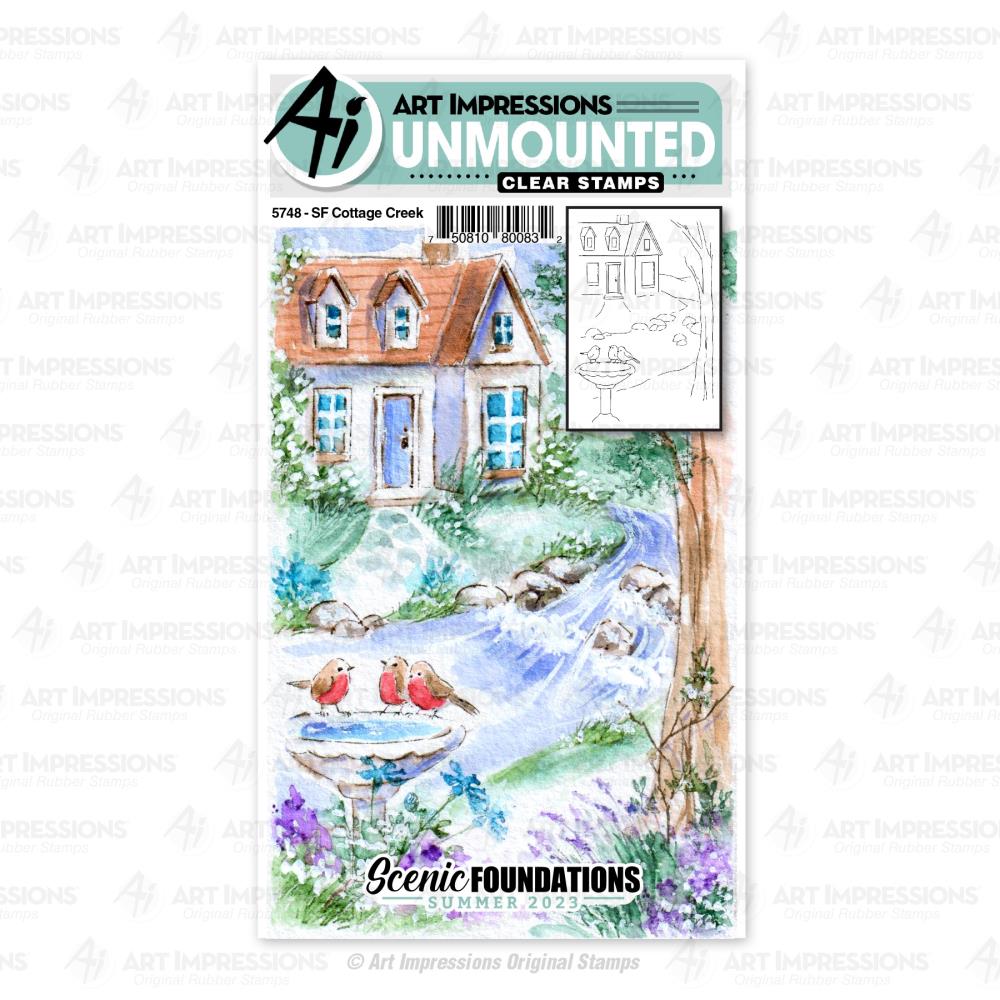 Art Impressions - Cottage By The Creek 